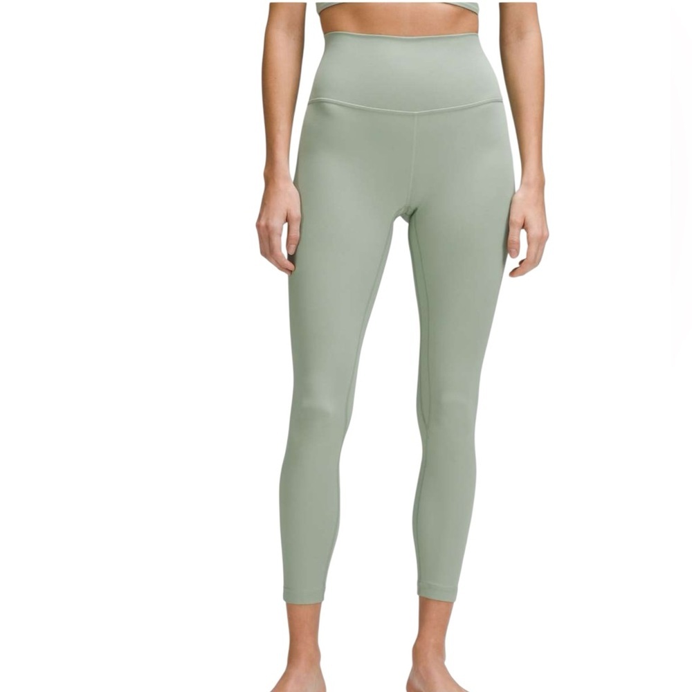 Lululemon NWT Align High-Rise Pant 25" Sz 10 Palm Court